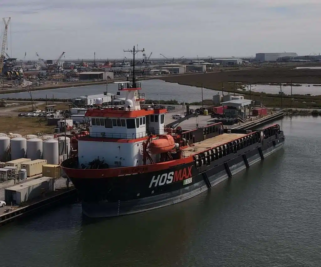 Dockside Vessel Oilfield Cleaning Services